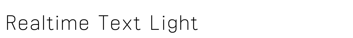 Realtime Text Light